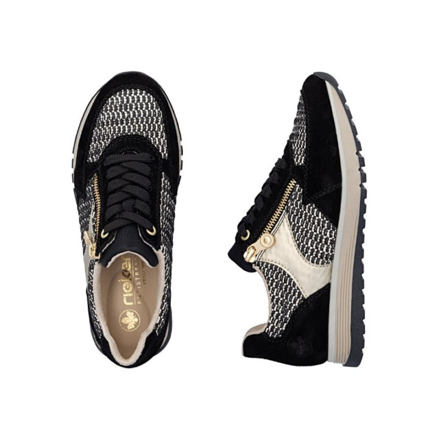 Rieker Veterschoenen 49010 large