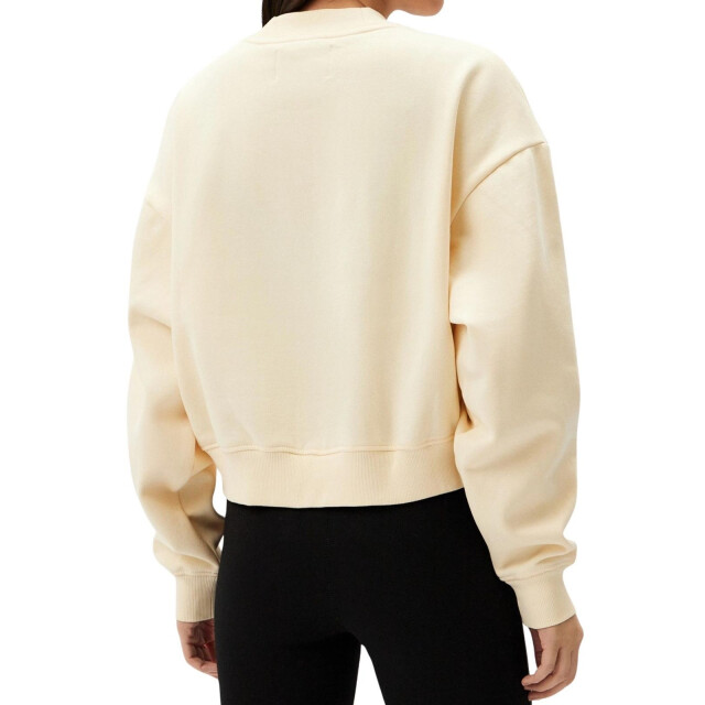 Calvin Klein Dames logo oversized sweatshirt UTNA1281_vanilla large