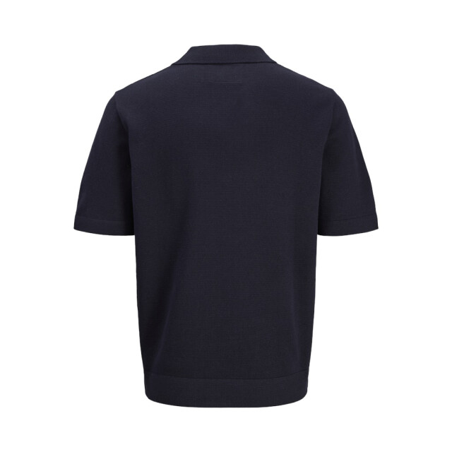 Jack & Jones Jprblamilano spring split neck ss sn navy 5369.37.0022 large