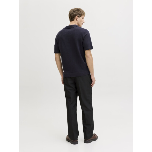 Jack & Jones Jprblamilano spring split neck ss sn navy 5369.37.0022 large
