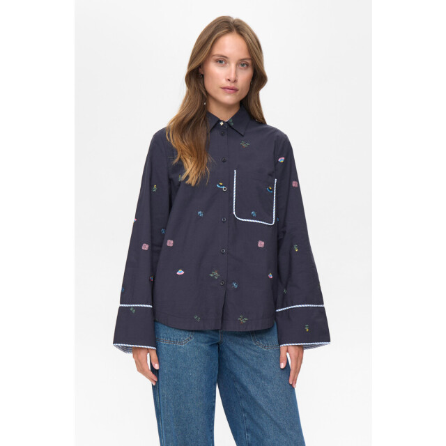 Nümph Nuchiro blouse 705906-sapphire 705906-3038 large