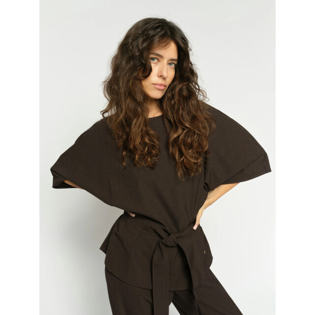 Mos Mosh 178320 165 mosmosh mmrikas roy blouse coffee quartz 178320 165 large