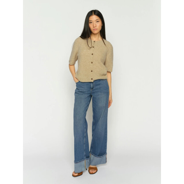 Mos Mosh 178360 493 mosmosh mmdara turn-up jeans mid blue 178360 493 large