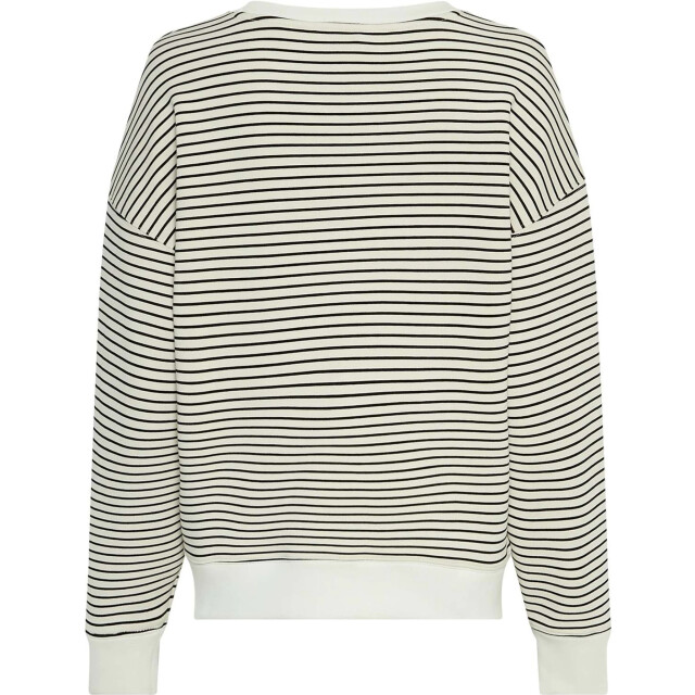 Moss Copenhagen Mschima q sweatshirt stp 19188-oatmeal black large