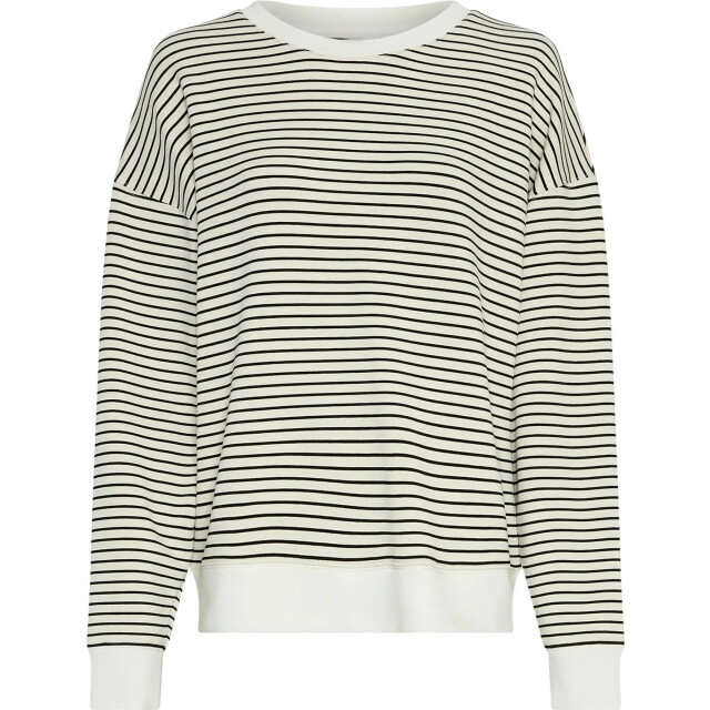 Moss Copenhagen Mschima q sweatshirt stp 19188-oatmeal black large