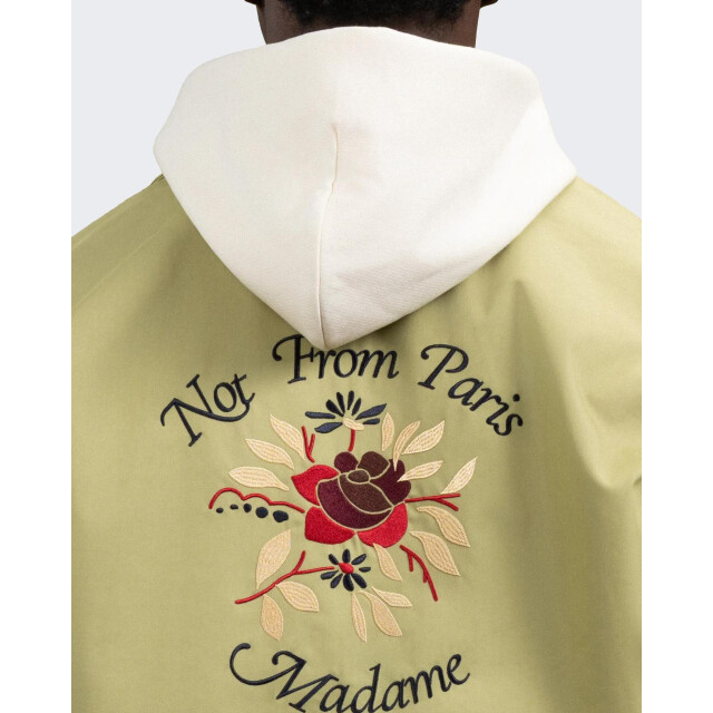 Drole De Monsieur Heren veste slogan rose T198-CO244-Olive large