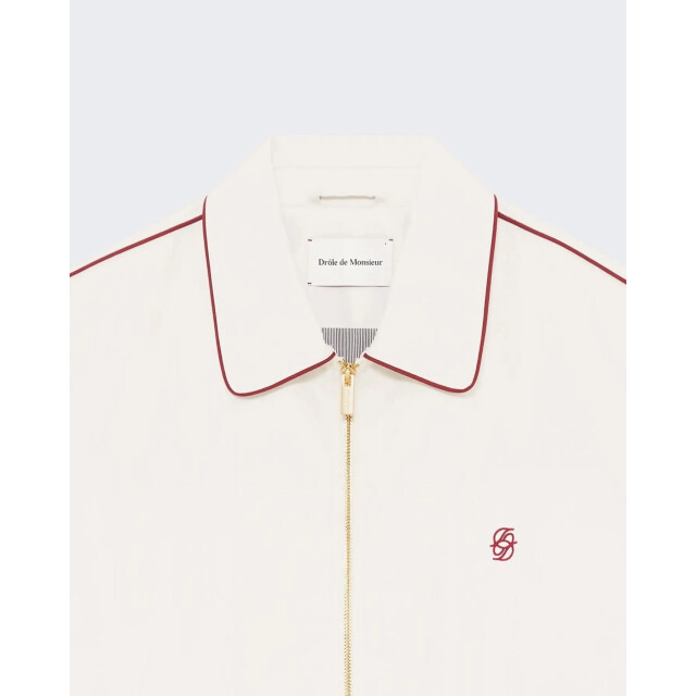 Drole De Monsieur Heren blouson brodé coton JT260/CO244-OW large