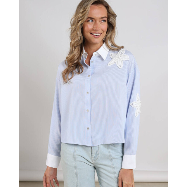 Nukus Blouse lange mouw nks02218 tessa Nukus Blouse lange mouw NKS02218 TESSA large