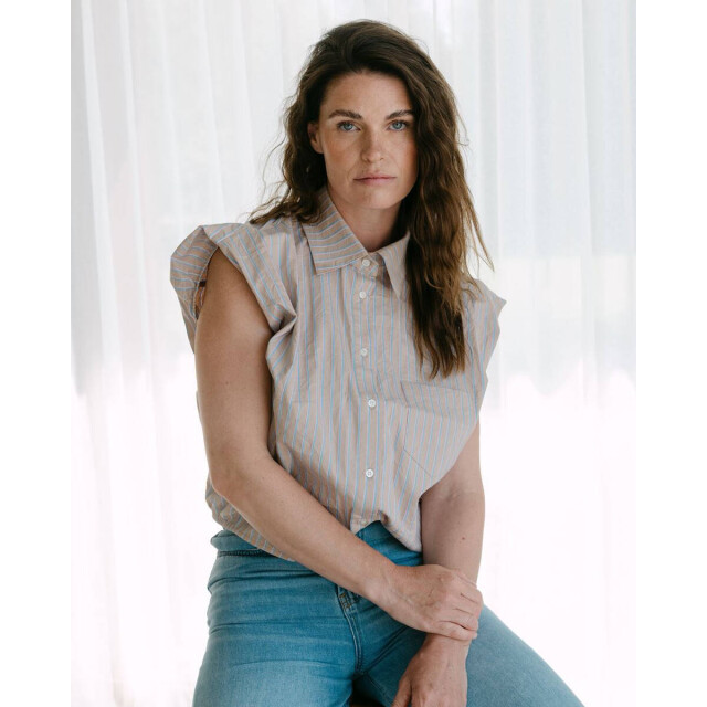 Aimee The Label Blouse korte mouw billies6 Aímée the Label Blouse korte mouw BillieS6 large