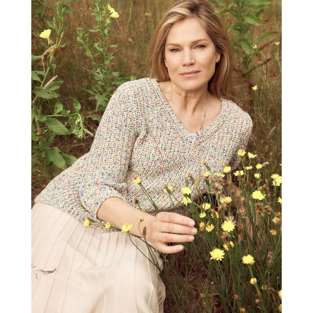 Bloomings Pullover korte mouw slk444-8943 Bloomings Pullover korte mouw SLK444-8943 large