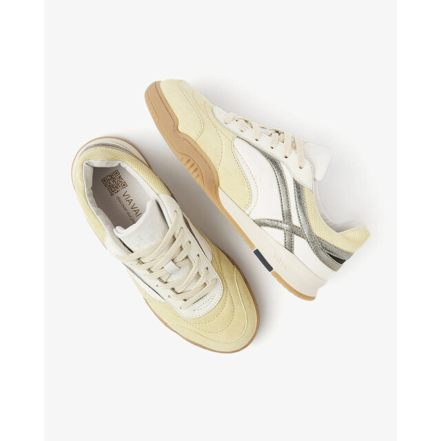 Via Vai VIA VAI Sneakers 62393 KRIS SKY Sneakers Geel VIA VAI Sneakers 62393 KRIS SKY large