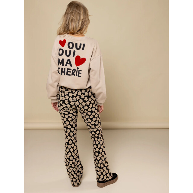 Looxs Revolution Lxs flared broek flowerfield voor dames in de kleur 2533-9682-961 large