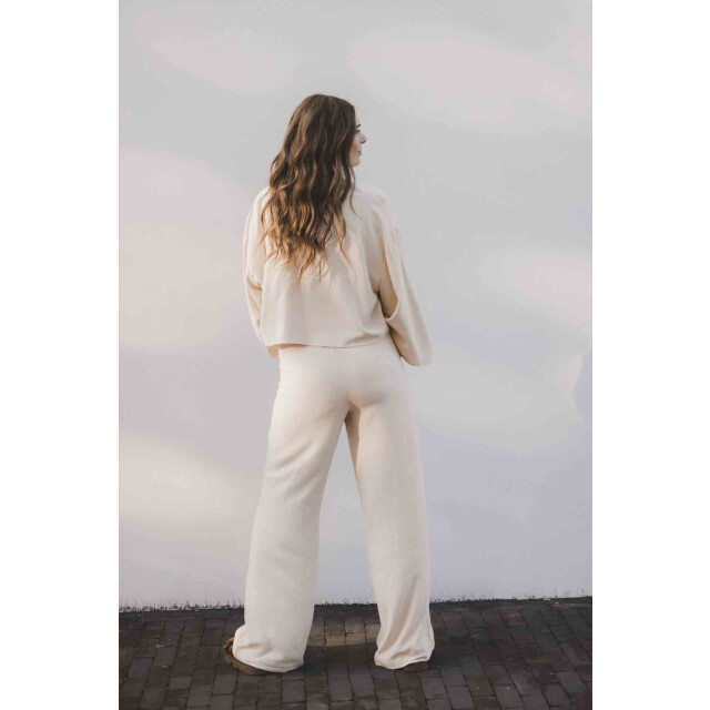 Looxs Revolution Lxs viscose / linnen wide leg voor dames in de kleur 2513-9682-385 large