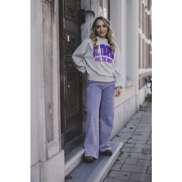 Looxs Revolution Lxs denim washed look  voor dames in de kleur 2501-9606-247 large