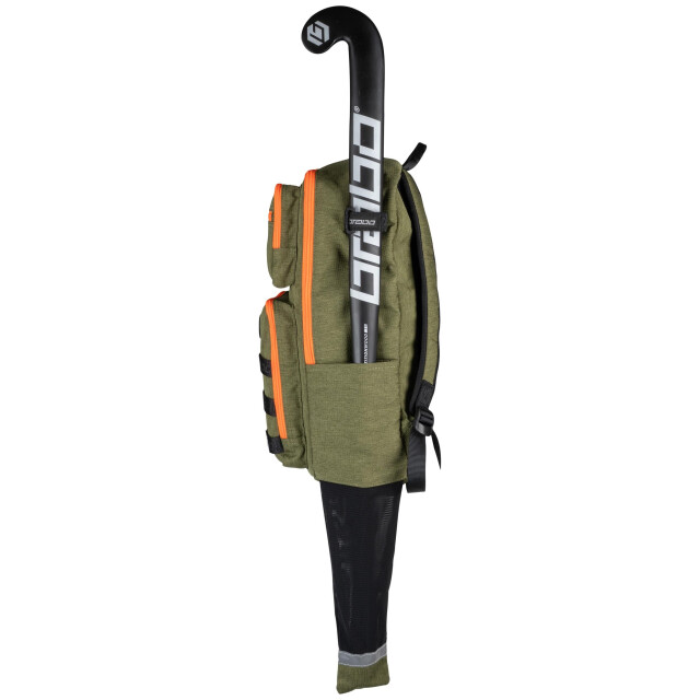 Brabo backpack traditional d. gn/orange hockey rugzak - 070970_349-ONESIZ large