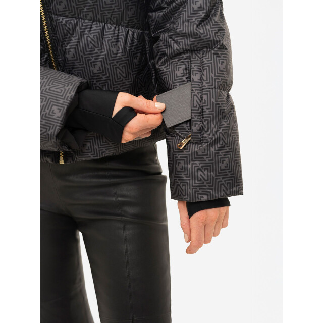 Nikkie newport logo jacket ski jack dames - 072455_990-34 large