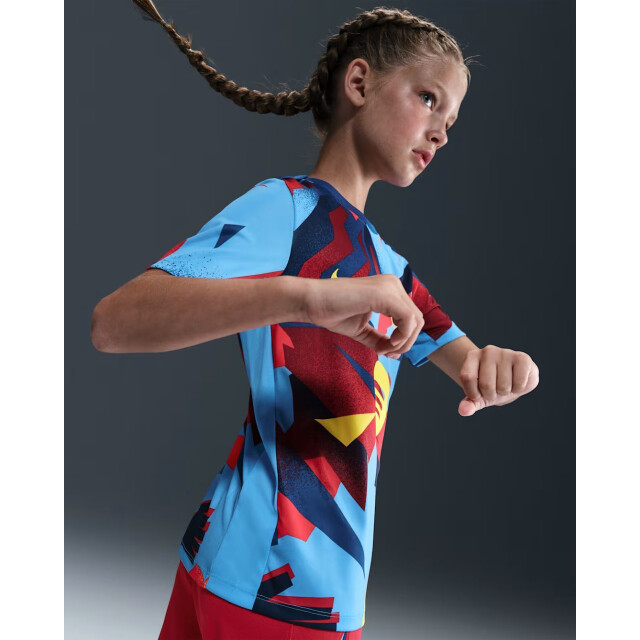 Nike fcb y nk df acdpr ss top kpmse replica voetbal trainingshirt korte mouw jongens - 072928_200-S large