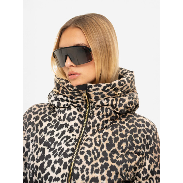 Nikkie newport leopard jacket ski jack dames - 072456_180-34 large