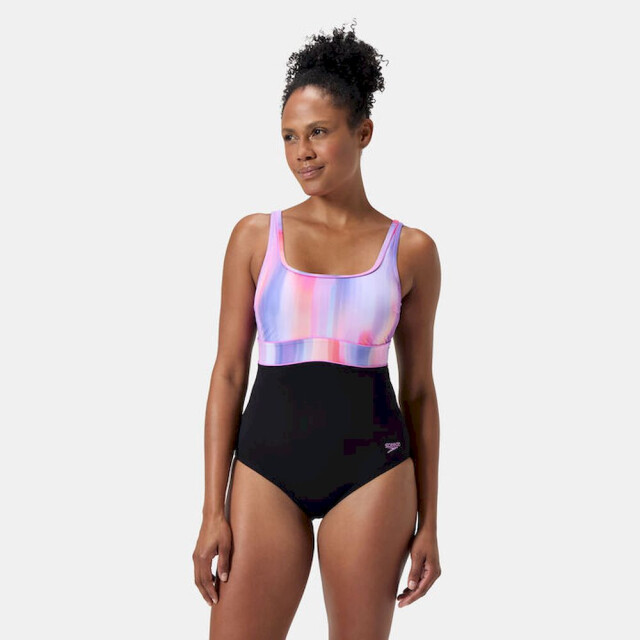 Speedo eco new contour eclipse pr 1p wedstrijd badpak dames - 068201_999-42 large