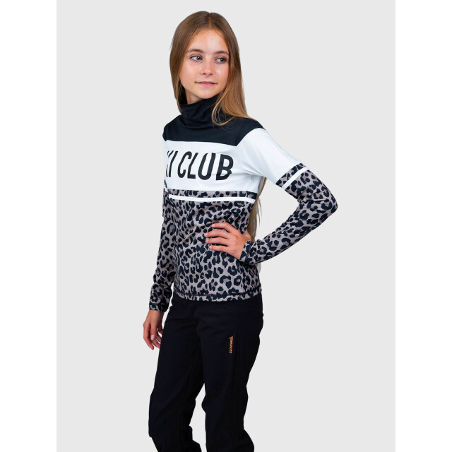 Brunotti kohlky-print girls fleece skipully met rits meisjes - 070317_500-152 large