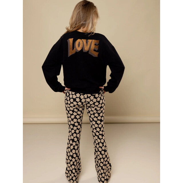 Looxs Revolution Lxs sweater love voor dames in de kleur 2533-9372-093 large