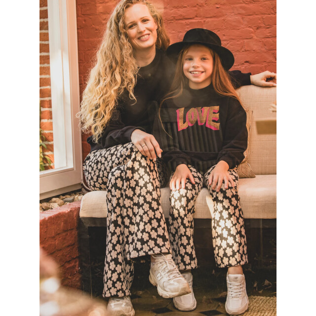 Looxs Revolution Lxs sweater love voor dames in de kleur 2533-9372-093 large