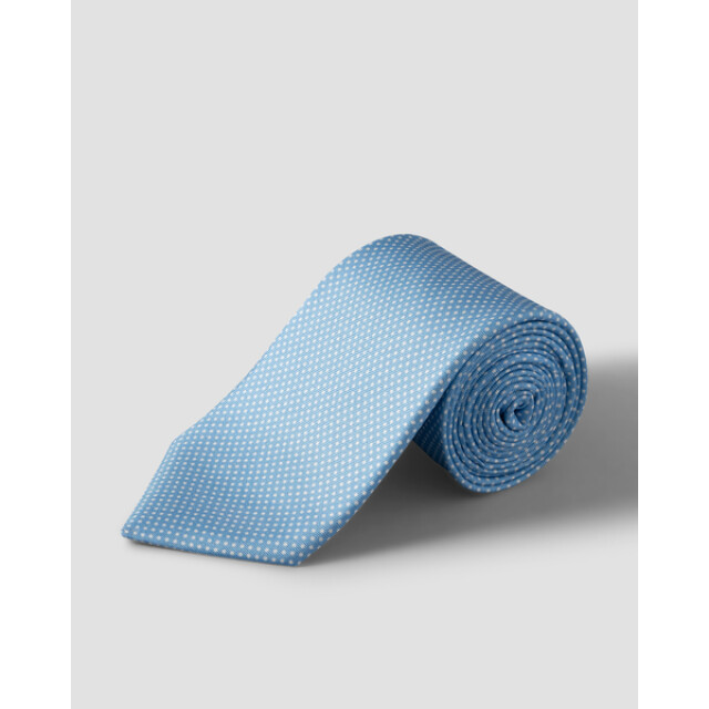 Eton 1000-14638 dot print silk tie  1000-14638 Dot Print Silk Tie  large