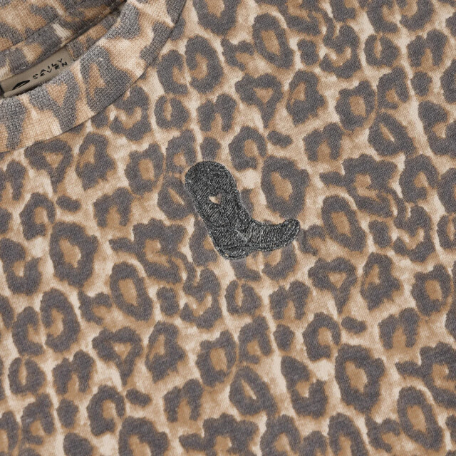 Daily 7 930382 t-shirt dress allover pri  930382 T-Shirt Dress Allover Pri  large