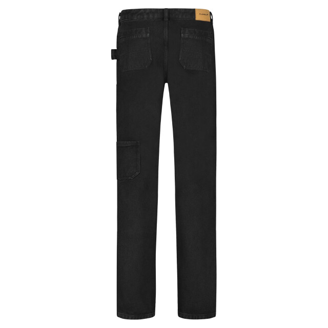 Flaneur Homme Heren carpenter straight jeans F14029-Zwart large