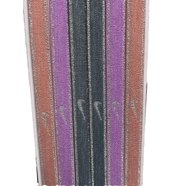 Nike Swoosh metallic sport hoofdband (set van 6) UTPP727_peachpinkblack large