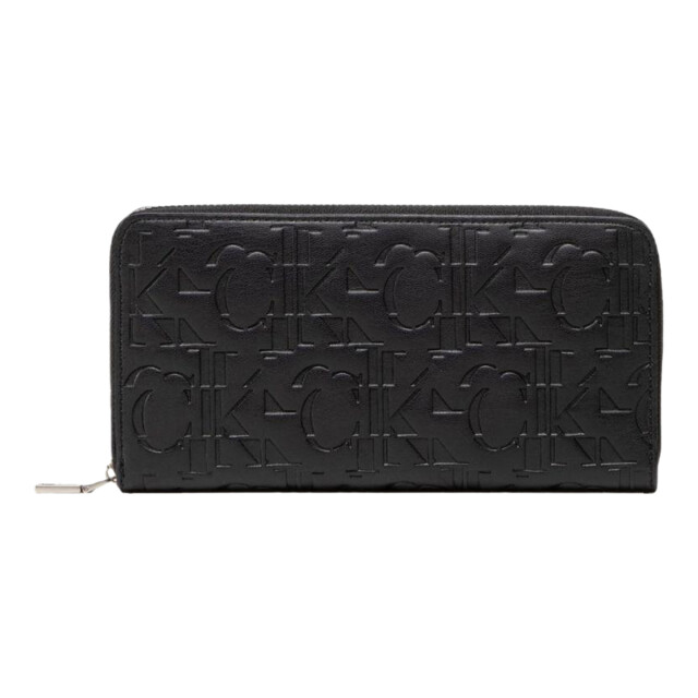 Calvin Klein Dames jeans gladde portemonnee met ritssluiting UTPP4295_black large