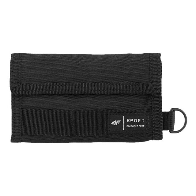 4F U005 logo polyester portemonnee UTPP1830_black large