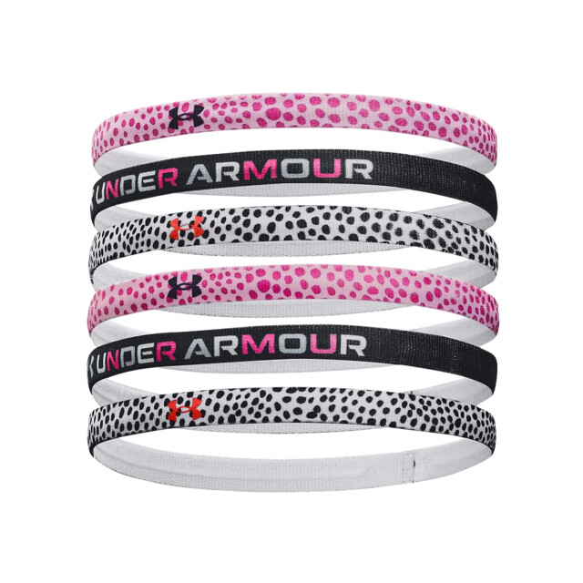Under Armour Mini haarband met dierenprint (set van 6) UTPP2344_whiteblackpink large