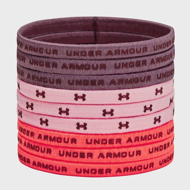 Under Armour Elastische haarband (set van 9) UTPP3538_purplepinkorange large