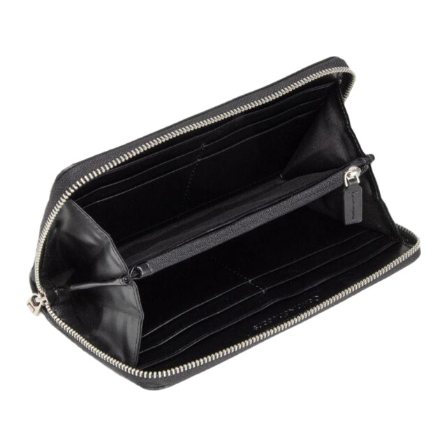 Calvin Klein Dames jeans gladde portemonnee met ritssluiting UTPP4295_black large