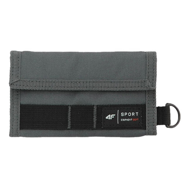 4F U005 logo polyester portemonnee UTPP1830_grey large