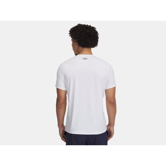 Under Armour ua heatgear fitted ss-wht training t-shirt korte mouw heren - 074474_100-L large