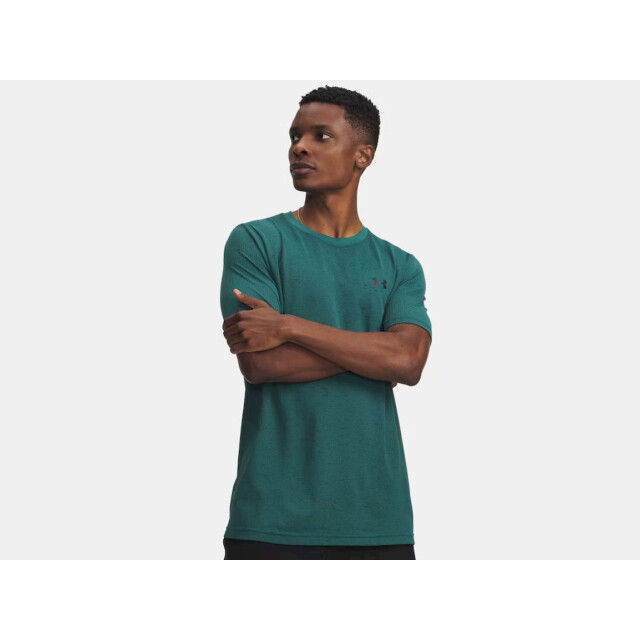 Under Armour vanish seamless ss-grn training t-shirt korte mouw heren - 074477_300-L large