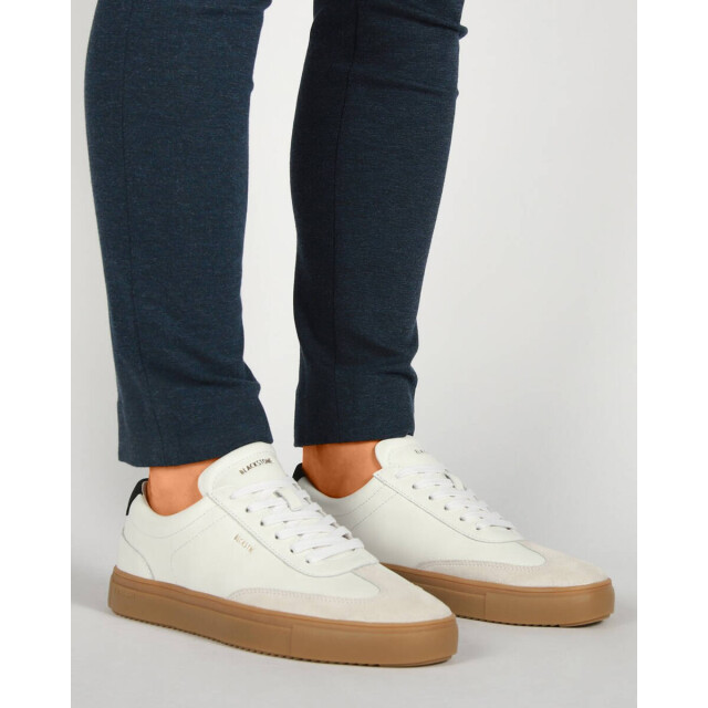 Blackstone Black Stone Sneakers DG516 SLATE HARPE Sneakers Wit Black Stone Sneakers DG516 SLATE HARPE large