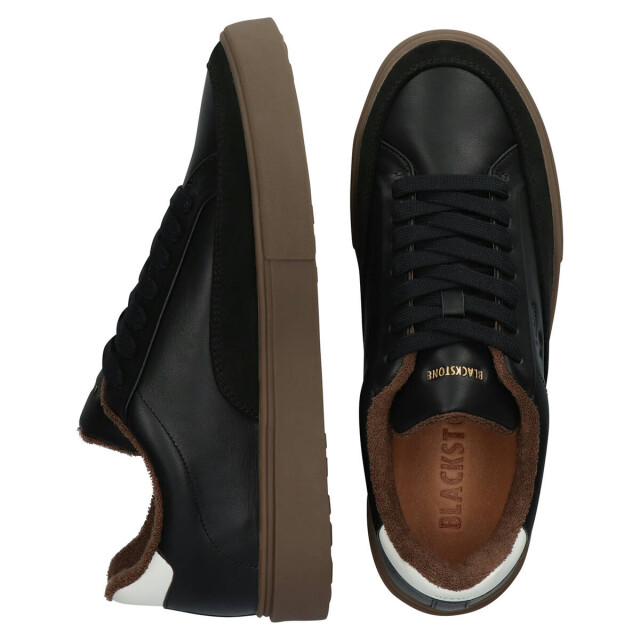 Blackstone Black Stone Sneakers EG560 QUARTZ BEVE Sneakers Zwart Black Stone Sneakers EG560 QUARTZ BEVE large
