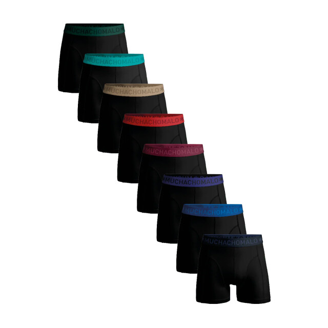 Muchachomalo Heren 8-pack boxershorts U-SOLID1010-1270 large