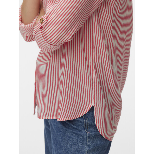 Vero Moda vmbumpy l/s shirt new wvn noos 10275283 coral pardise stripes 06615.630.0003 large