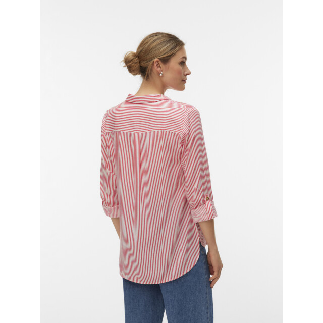 Vero Moda vmbumpy l/s shirt new wvn noos 10275283 coral pardise stripes 06615.630.0003 large