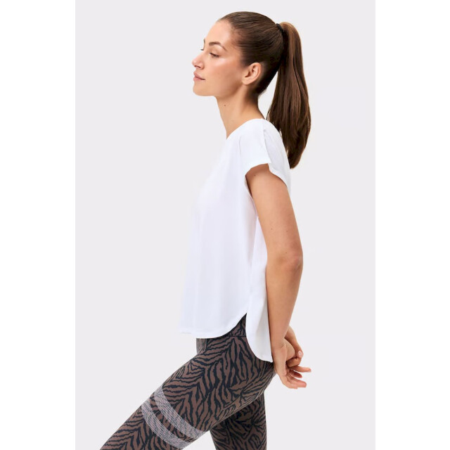 Stronger drop t-shirt training t-shirt korte mouw dames - 073904_100-L large