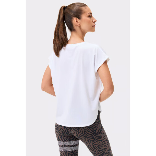 Stronger drop t-shirt training t-shirt korte mouw dames - 073904_100-L large