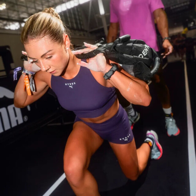 Puma w x hyrox shapeluxe high neck bra sport bh dames - 072425_730-L large