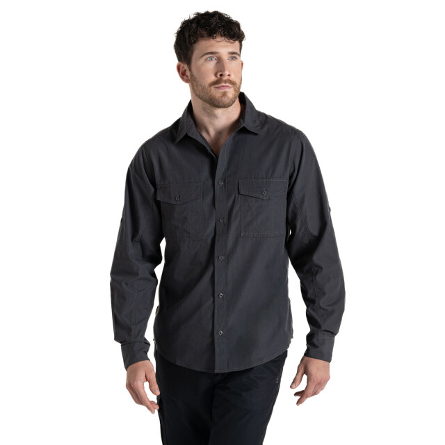 Craghoppers Heren expert kiwi overhemd UTCG1724_carbongrey large
