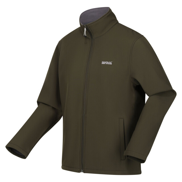 Regatta Heren cera v wind resistant soft shell jas UTRG6259_darkkhaki large