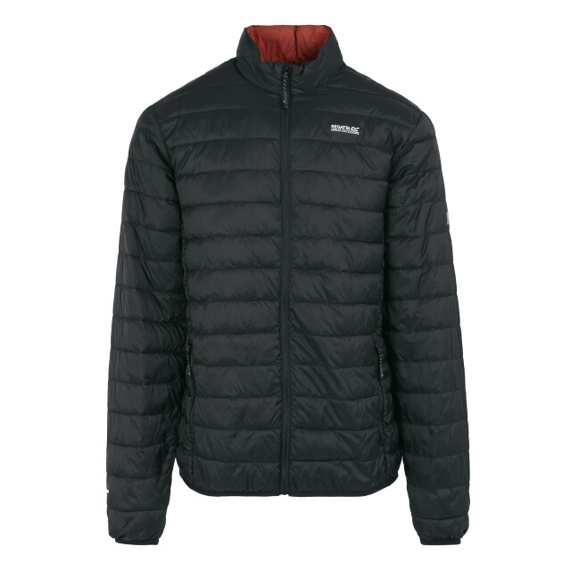 Regatta Heren hillpack ii geïsoleerd jack UTRG10814_blackredochre large