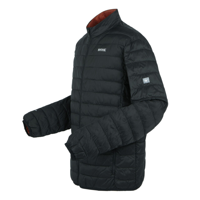 Regatta Heren hillpack ii geïsoleerd jack UTRG10814_blackredochre large